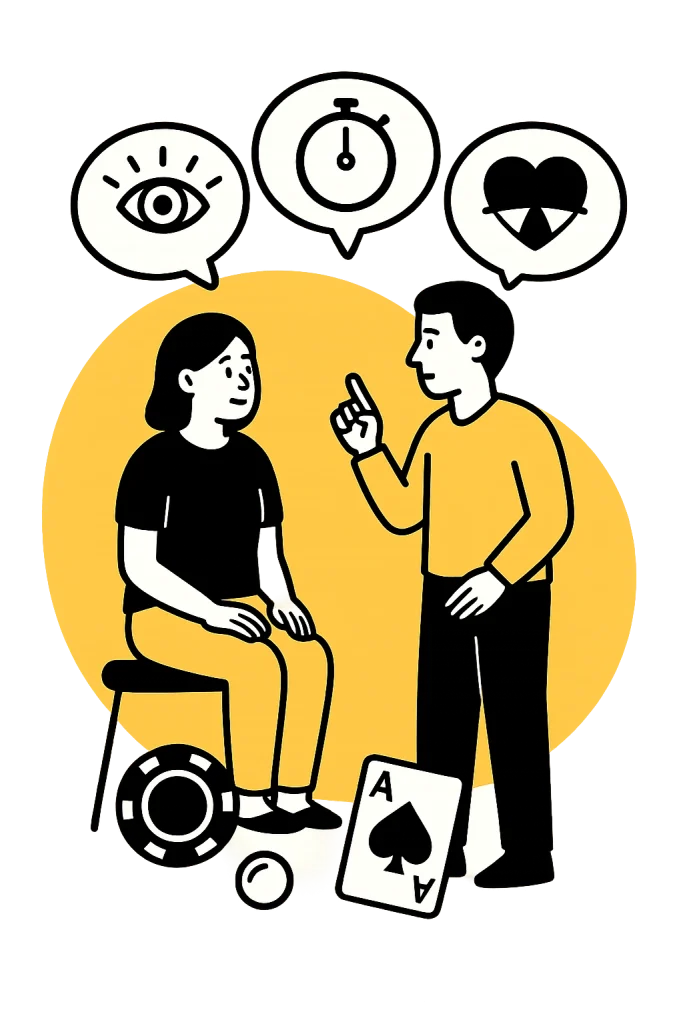 Mindset beim Glücksspiel