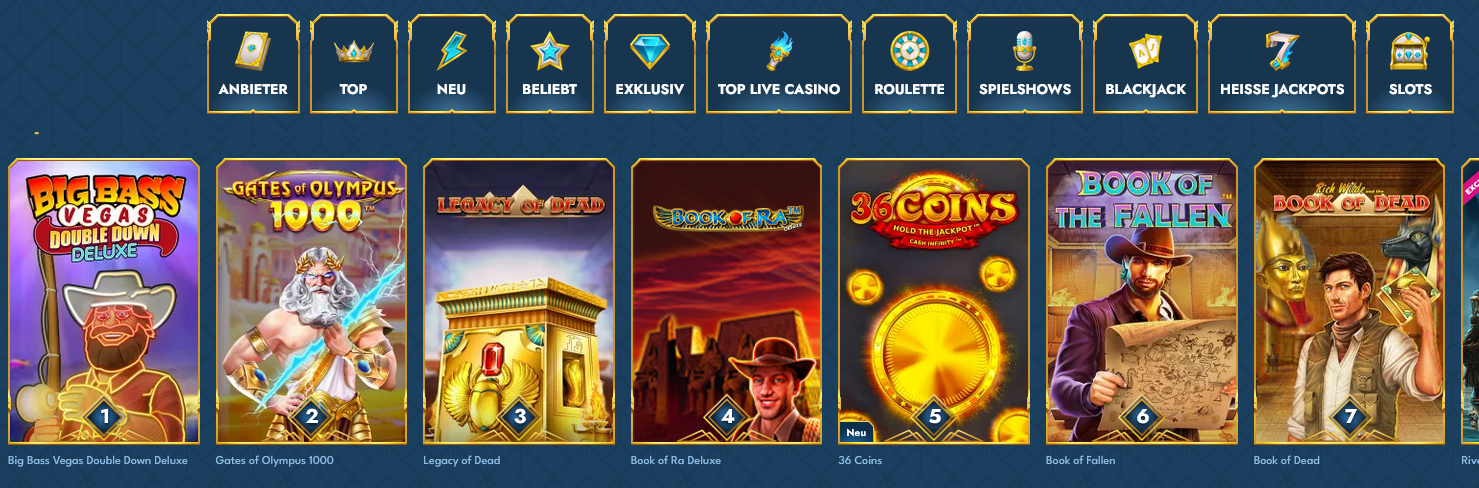 oceanspin casino gold