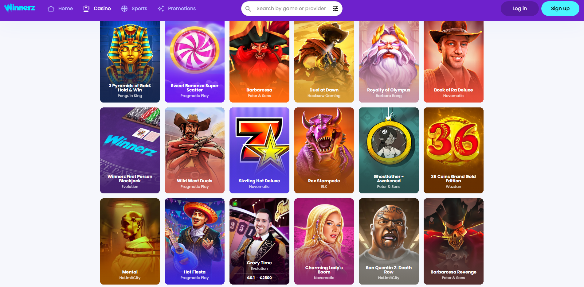 winnerez casino sports